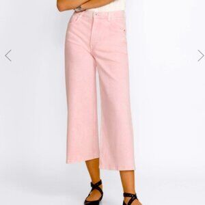 Johnny Was SYDNEY CROPPED WIDE LEG in Pink